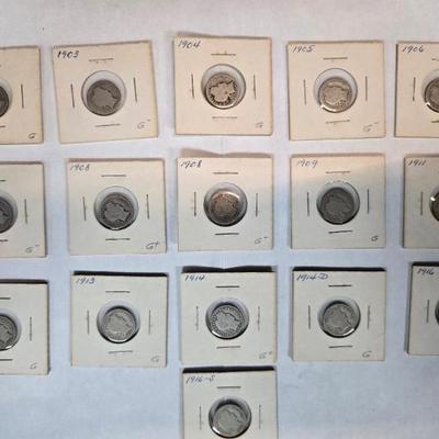 De321 barber dimes