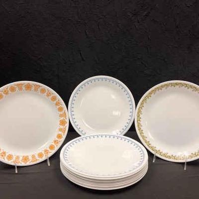 Ct441 vintage corelle dinner plates