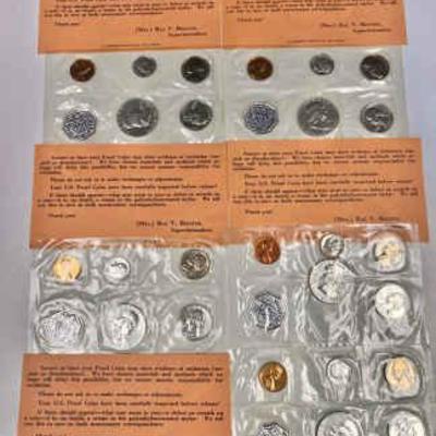 De305 1961 proof cent set 2
