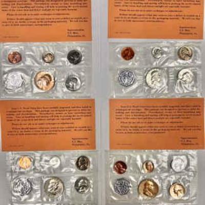 De292 1963 proof cents set 2