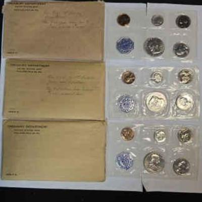 De288 1955 1956 u.s proof coins