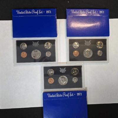 De278 1971 u s. proof sets