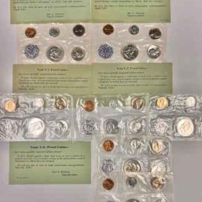 De307 1959 1960 proof cent set