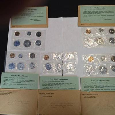 De271 1960 u s. proof coins