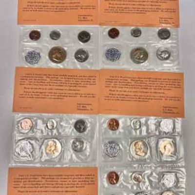 De296 1963 proof cent set 6