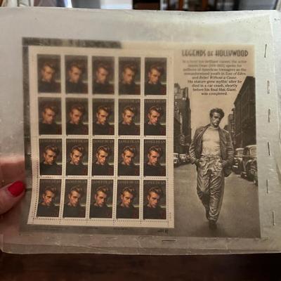James Dean Collection Stamps