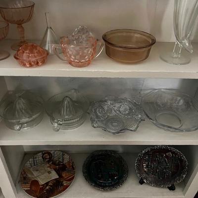 Assorted Vintage Glassware