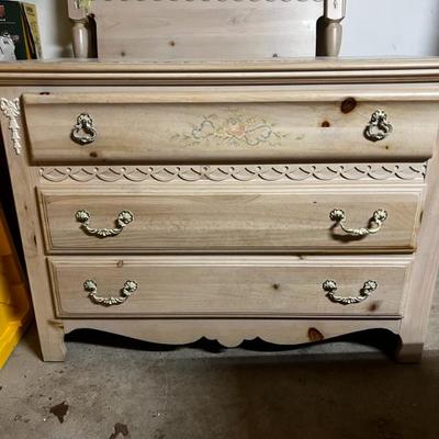 Broyhill Bed frame and night stand