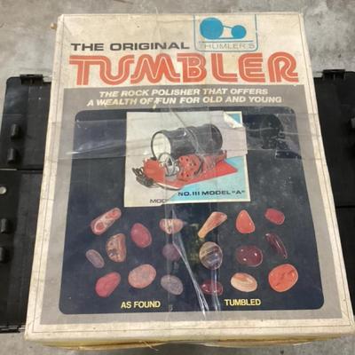 Vintage Working Tested Rock Tumbler