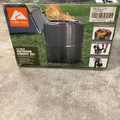 Outdoor Firepit Set 