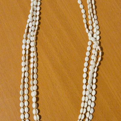 Made in Hong Kong Beaded Necklace 