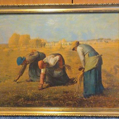 "The Gleaners" Oil Print