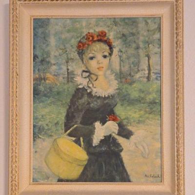"His Rose"  Huldah Art Print
