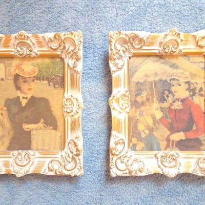 Jeffe Huldah 1950's Framed Fashion Art