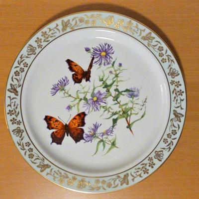 Lenox Plate Butterflies & Flowers 