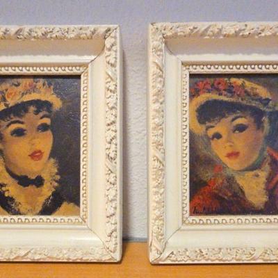 Little "French Woman" Huldah Prints