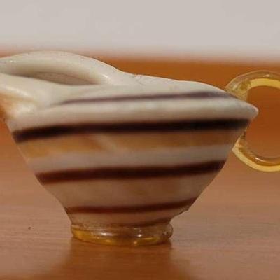 Tiny, Miniature Seashell Cup/Creamer 