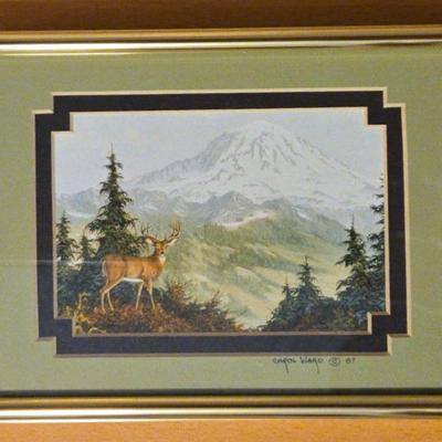 Carol Ward "Mt. Rainier Splendor" 71/100