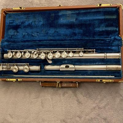 Sterling Haynes Flute Serial No 7783 Made May 2, 1924