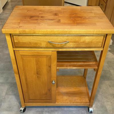 Rolling Kitchen Island/Cabinet