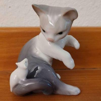 Lladró Cat And Mouse