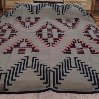 Pendleton Potlatch Robe "Salmon Gills and Quail Feathers" LTD Edition #214