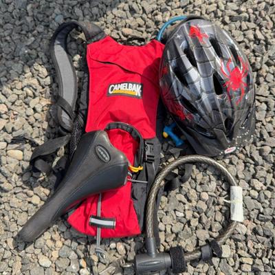 Cannondale Coda Saddle, Camelbak, Bike Helmet