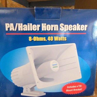 PA Hailer Horn Speaker 
