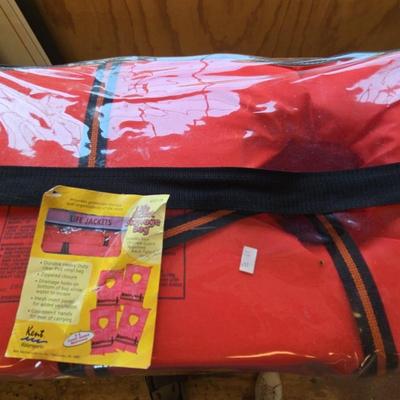 Kent Sporting "US Coast Guard Approved" Life Jackets 