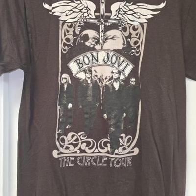 Jen8937 bon jovi the circle tour vintage music t shirt size med.