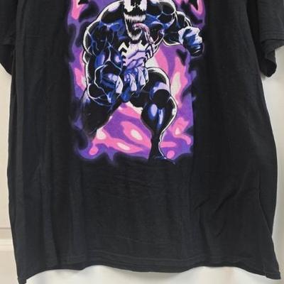Jen8946 venom marvel vintage t shirt size extra large black.