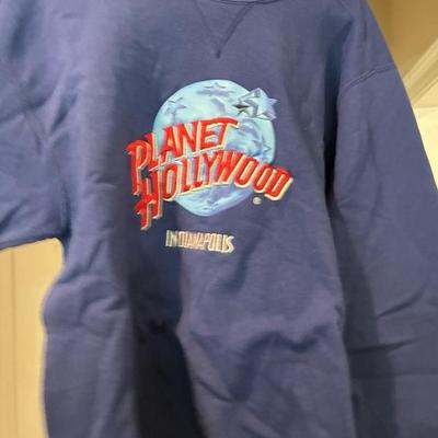Hom5005 planet hollywood indianapolis sweatshirt blue