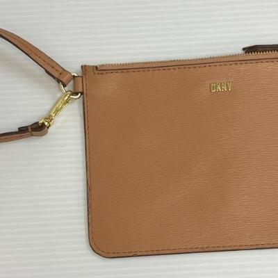 Aaa3019 dkny apricot wallet wristlet 1