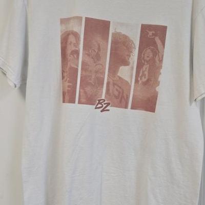 Jen8954 bailey zimmerman religiously tour t shirt size large. white.