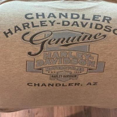 HOM5033 Harley Davison Vintage Graphic T-Shirt Chandler, AR Faded Size 2X 