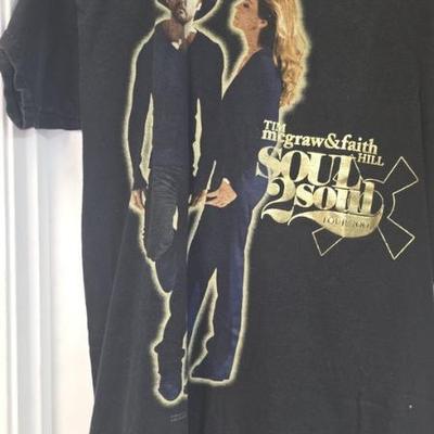 Jen8936 tim mcgraw and faith hill soul2soul tour t shirt size med.