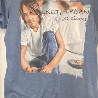 Jen8938 keith urban get closer vintage music t shirt size small.