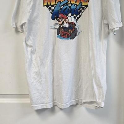 Jen8948 vintage mario kart t shirt size xl white