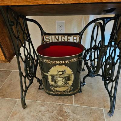 Sale Photo Thumbnail #99: Antique Singer Sewing Machine