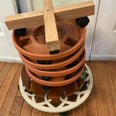 Set Of 7 Plant Rollers 