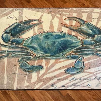 Blue Crab Floor Coverings (Rug & Runner)