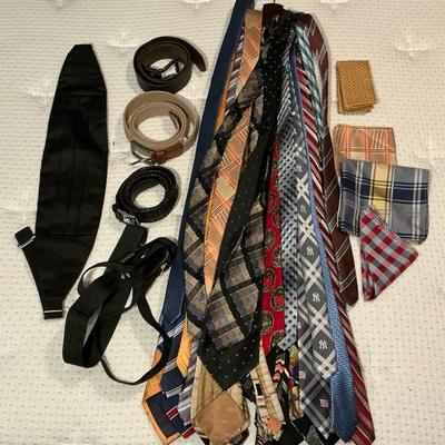 Mens Ties, Belts, & Accessories
