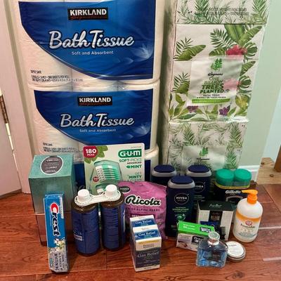 Bath & Facial Tissue, Toiletries, Dental Care, Soap, & More