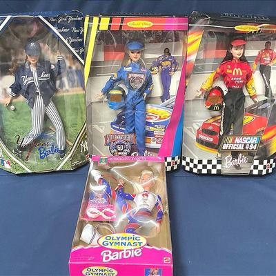 Sports Barbies - Yankees, Nascar And More