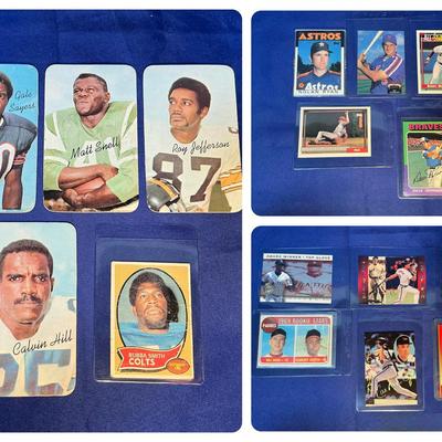 1960’s Vintage Football Cards + Baseball (Ripken, Griffey Jr, Bonds, Ryan)