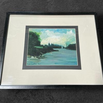 New York City Framed Print (20.75 x 16.75)