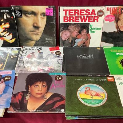 Assorted Vinyl Records (MSP114)