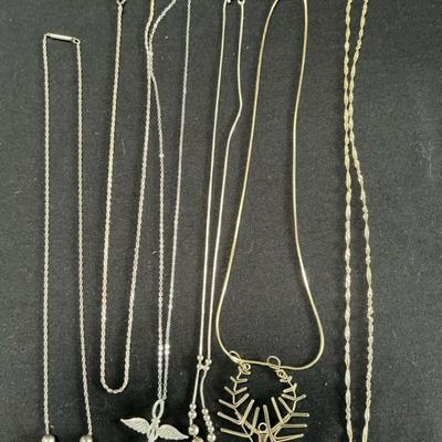 Sterling Silver Necklaces 18”-24” 
