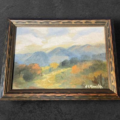 J. L. Smith Antique Landscape Art (6 x 8)