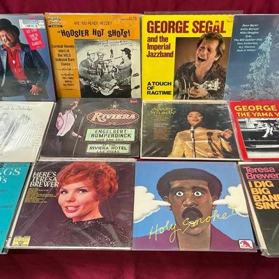 Assorted Vinyl Records (MSP117)